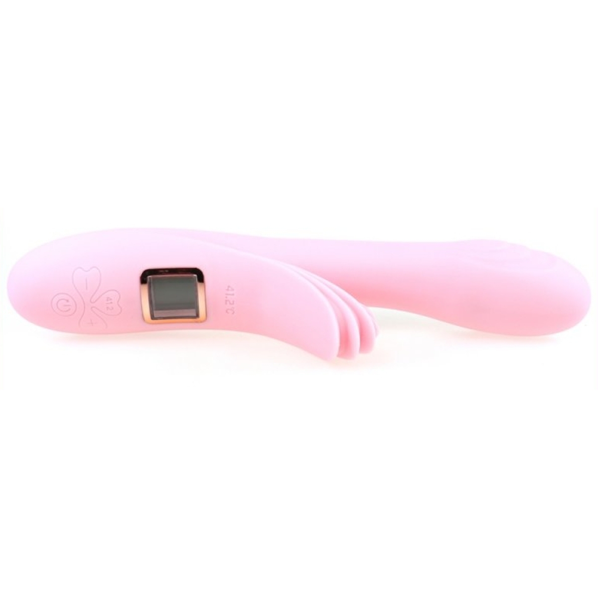vibro rabbit chauffant lilo heat 23cm rose 3