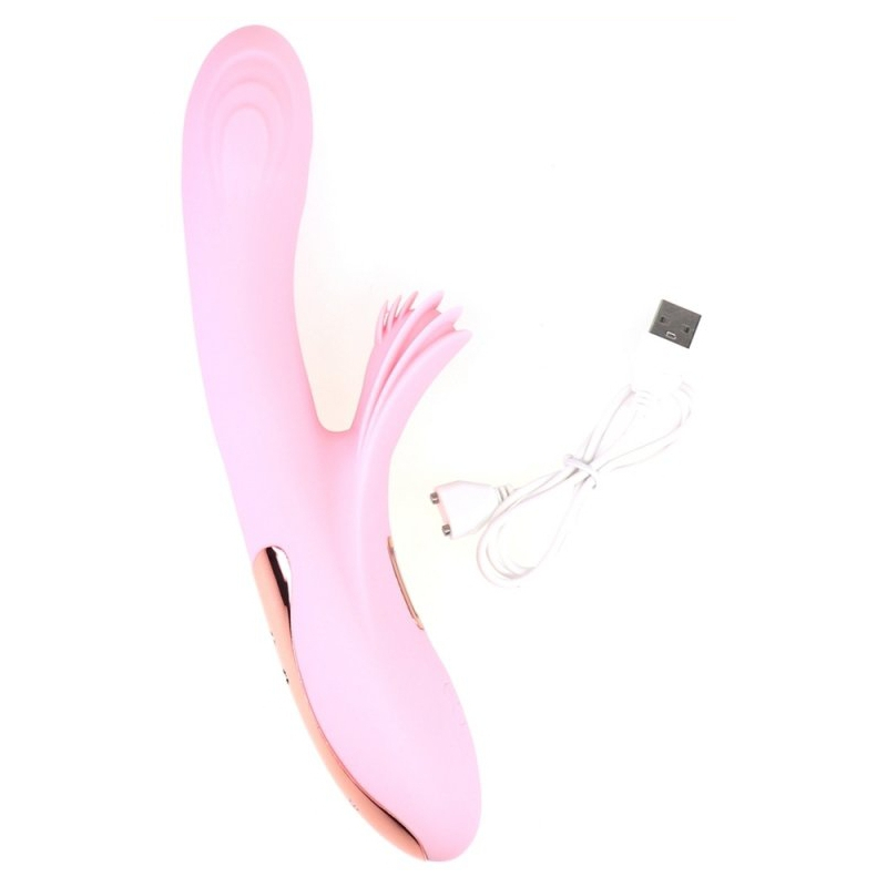 vibro rabbit chauffant lilo heat 23cm rose 5