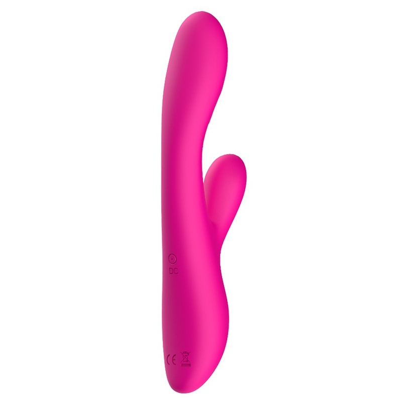 vibro rabbit chauffant spark 22cm rose 3