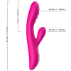 vibro rabbit chauffant spark 22cm rose 4