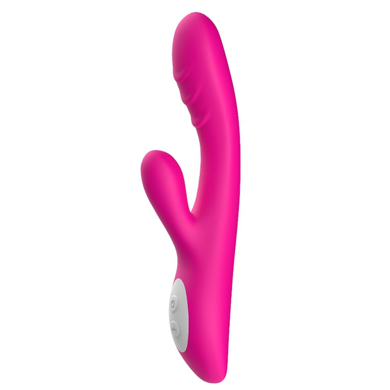 vibro rabbit chauffant spark 22cm rose