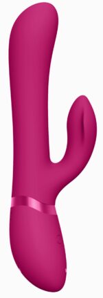 vibro rabbit chou 23 x 35cm rose 2 scaled