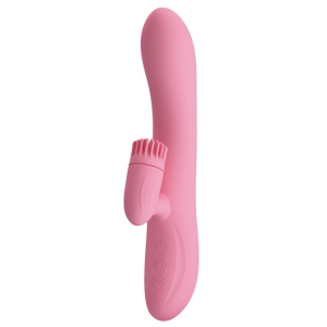 vibro rabbit chris pretty love 20 x 35 cm rose