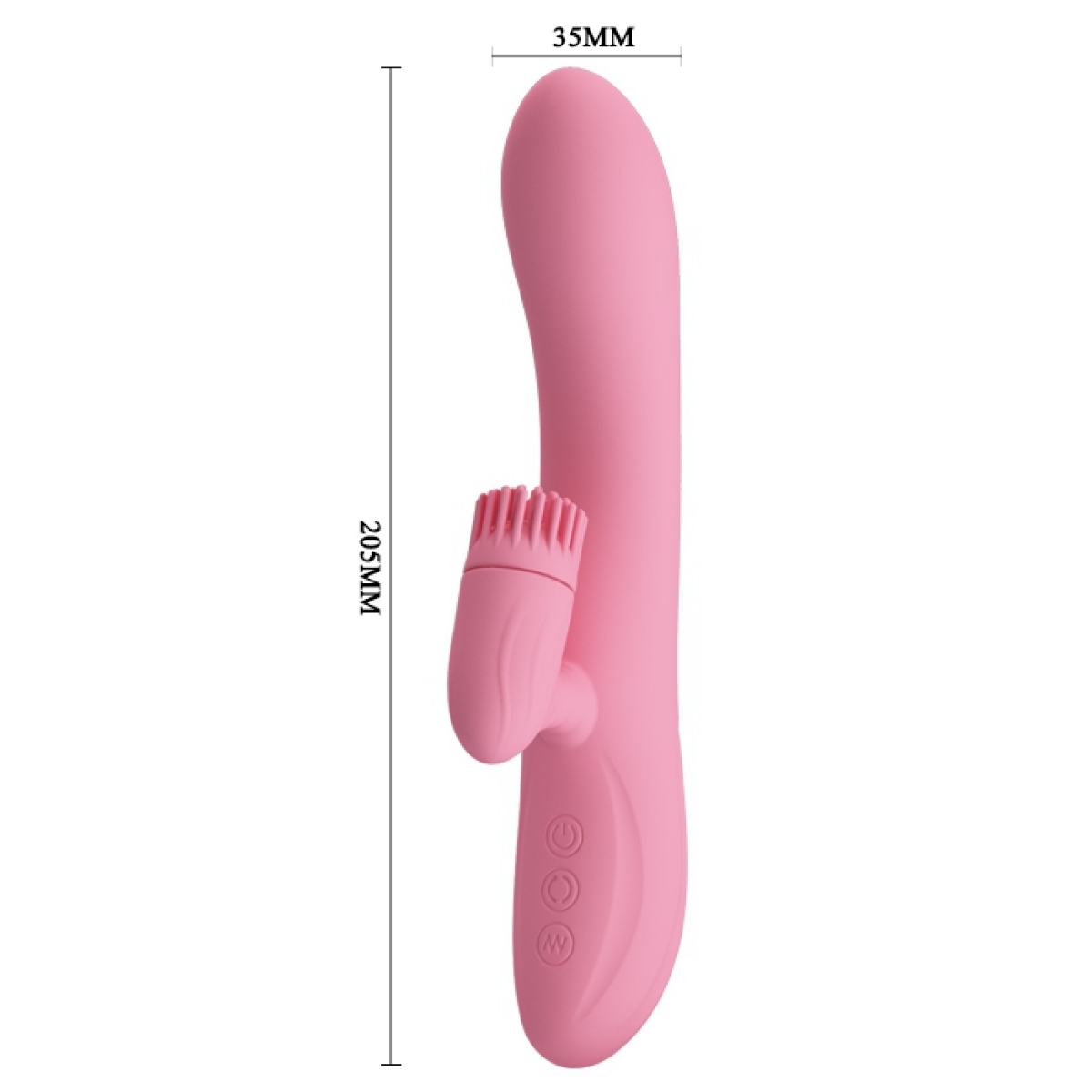 vibro rabbit chris pretty love 20 x 35 cm rose 5