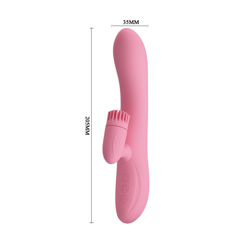 vibro rabbit chris pretty love 20 x 35 cm rose 5