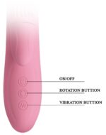 vibro rabbit chris pretty love 20 x 35 cm rose 6