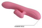 vibro rabbit chris pretty love 20 x 35 cm rose 7
