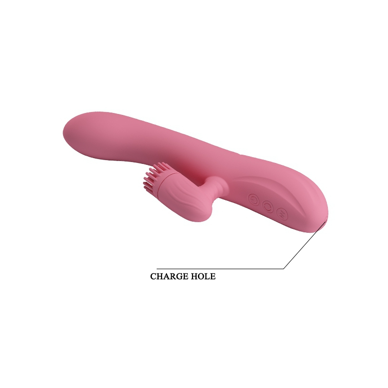 vibro rabbit chris pretty love 20 x 35 cm rose 7