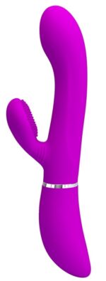 vibro rabbit clit vibe pretty love 10 x 32cm rose