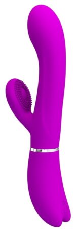 vibro rabbit clit vibe pretty love 10 x 32cm rose 4