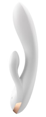vibro rabbit connecte double flex satisfyer 20cm blanc 11 scaled