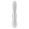 vibro-rabbit-connecte-double-flex-satisfyer-20cm-blanc vibro rabbit connecte double flex satisfyer 20cm blanc 5 scaled