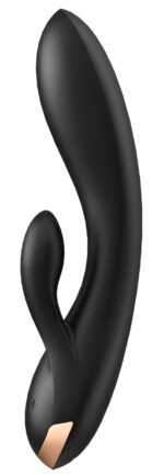 vibro rabbit connecte double flex satisfyer 20cm noir 11 scaled