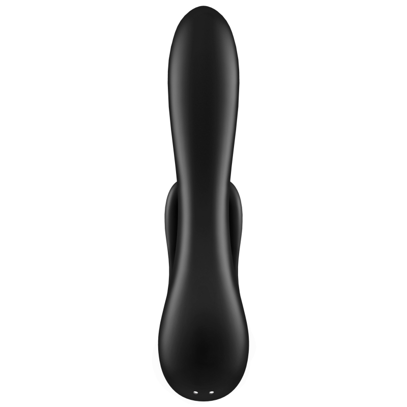 vibro rabbit connecte double flex satisfyer 20cm noir 5 scaled