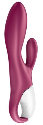 vibro rabbit connecte heated affair satisfyer 20cm mauve 15