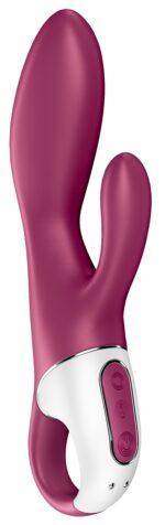 vibro rabbit connecte heated affair satisfyer 20cm mauve 16