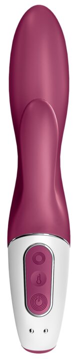 vibro rabbit connecte heated affair satisfyer 20cm mauve 17