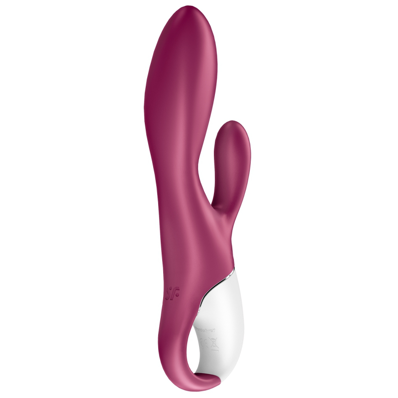 vibro rabbit connecte heated affair satisfyer 20cm mauve 6