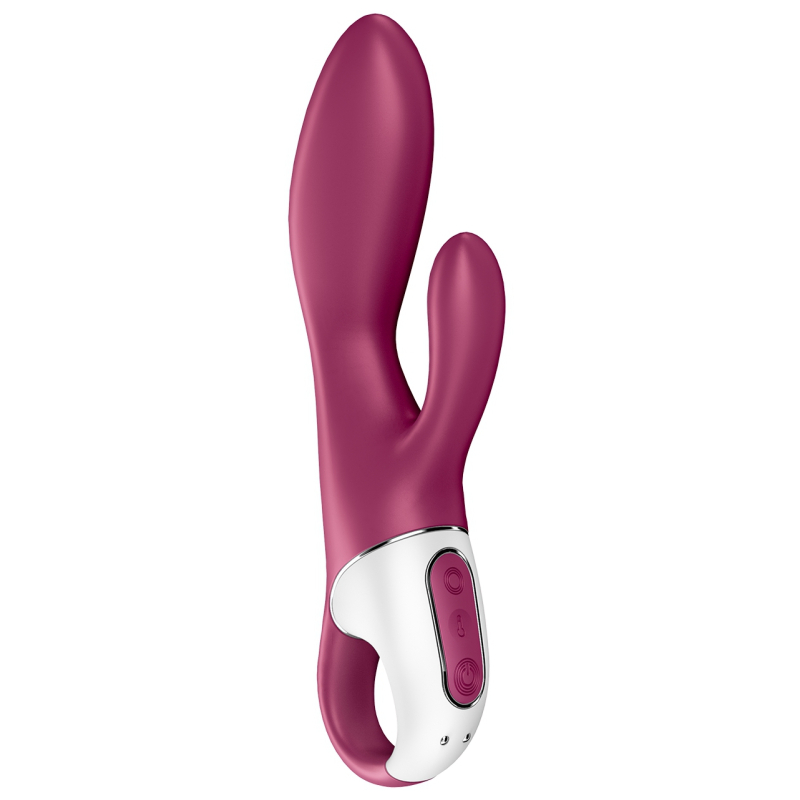 vibro rabbit connecte heated affair satisfyer 20cm mauve 7