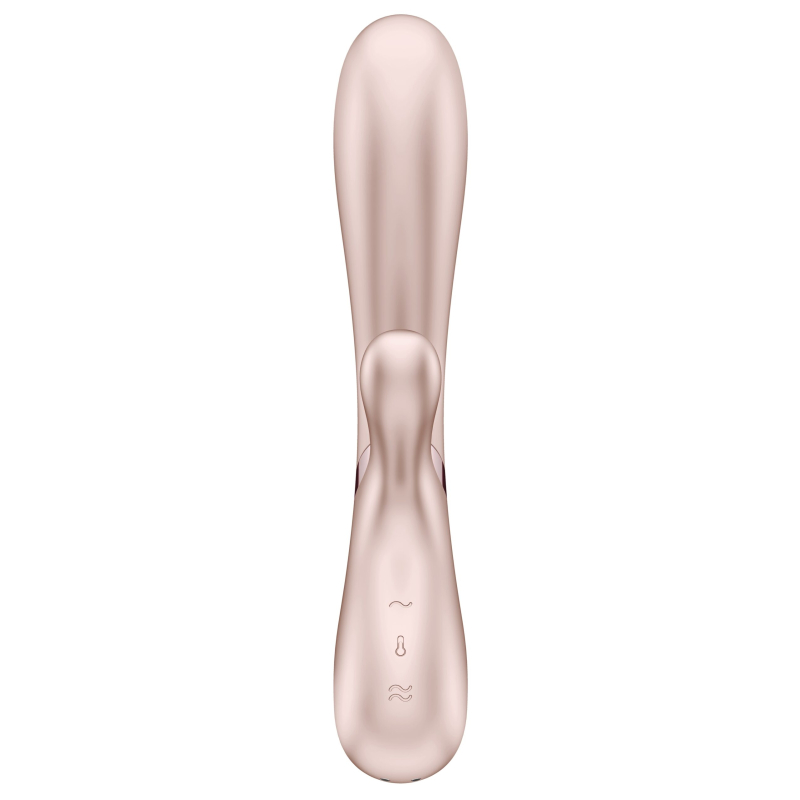 vibro rabbit connecte hot lover satisfyer 20 x 3cm silver 5 scaled