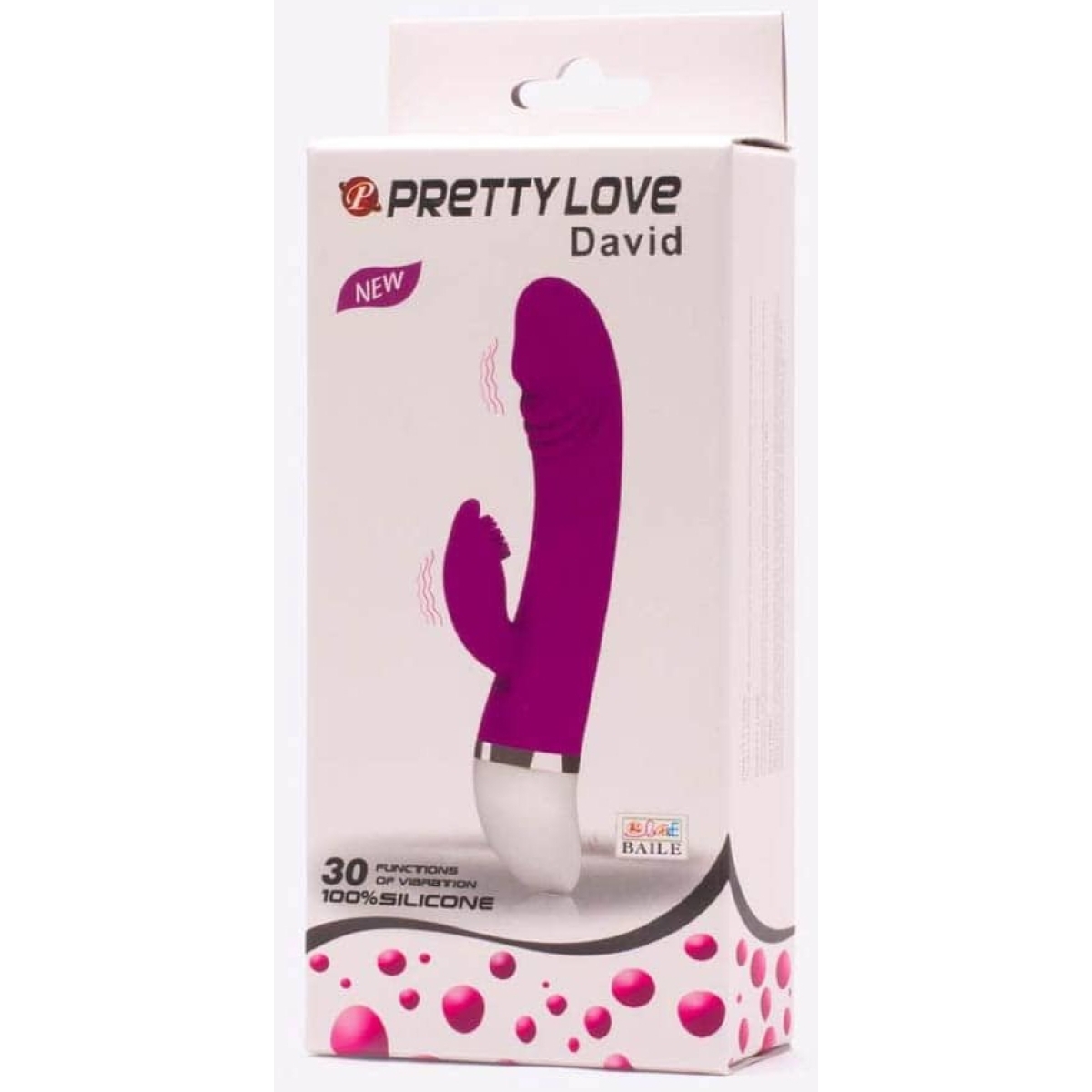 vibro rabbit david pretty love 20cm 1