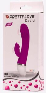 vibro rabbit david pretty love 20cm 1