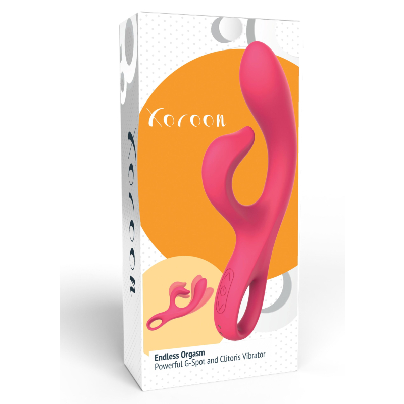 vibro rabbit endless orgasm 22cm fuchsia 1 scaled