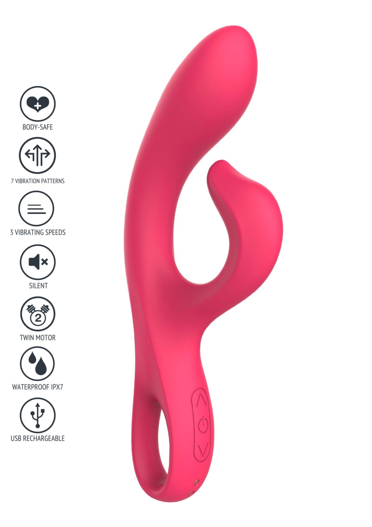 vibro rabbit endless orgasm 22cm fuchsia 12 scaled