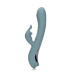 vibro rabbit fingering motion 23 cm gris