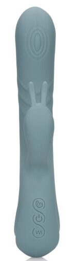 vibro rabbit fingering motion 23 cm gris 4