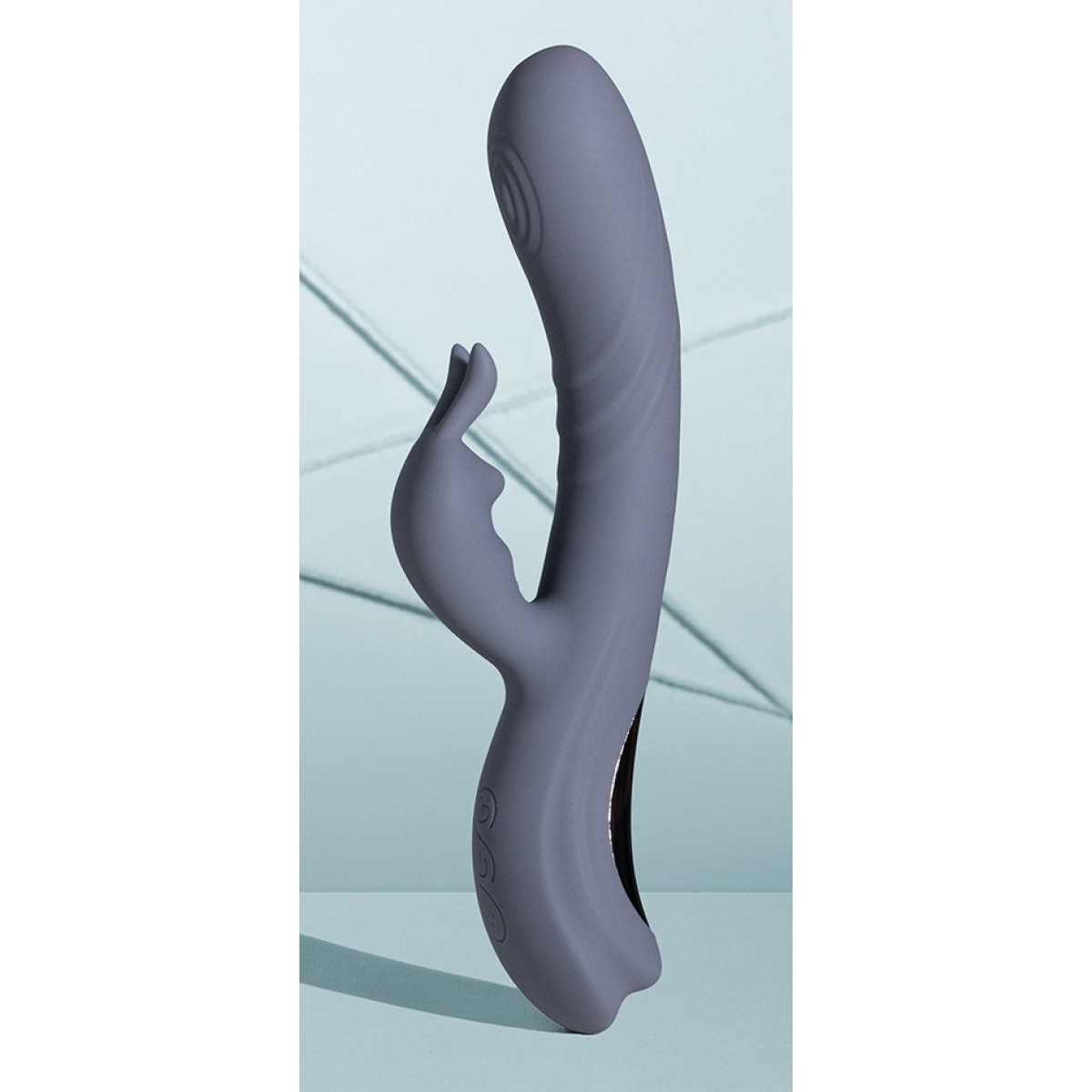 vibro rabbit fingering motion 23 cm gris 5