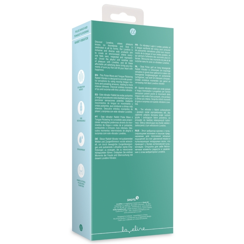 vibro rabbit flickery 12 x 35cm 2