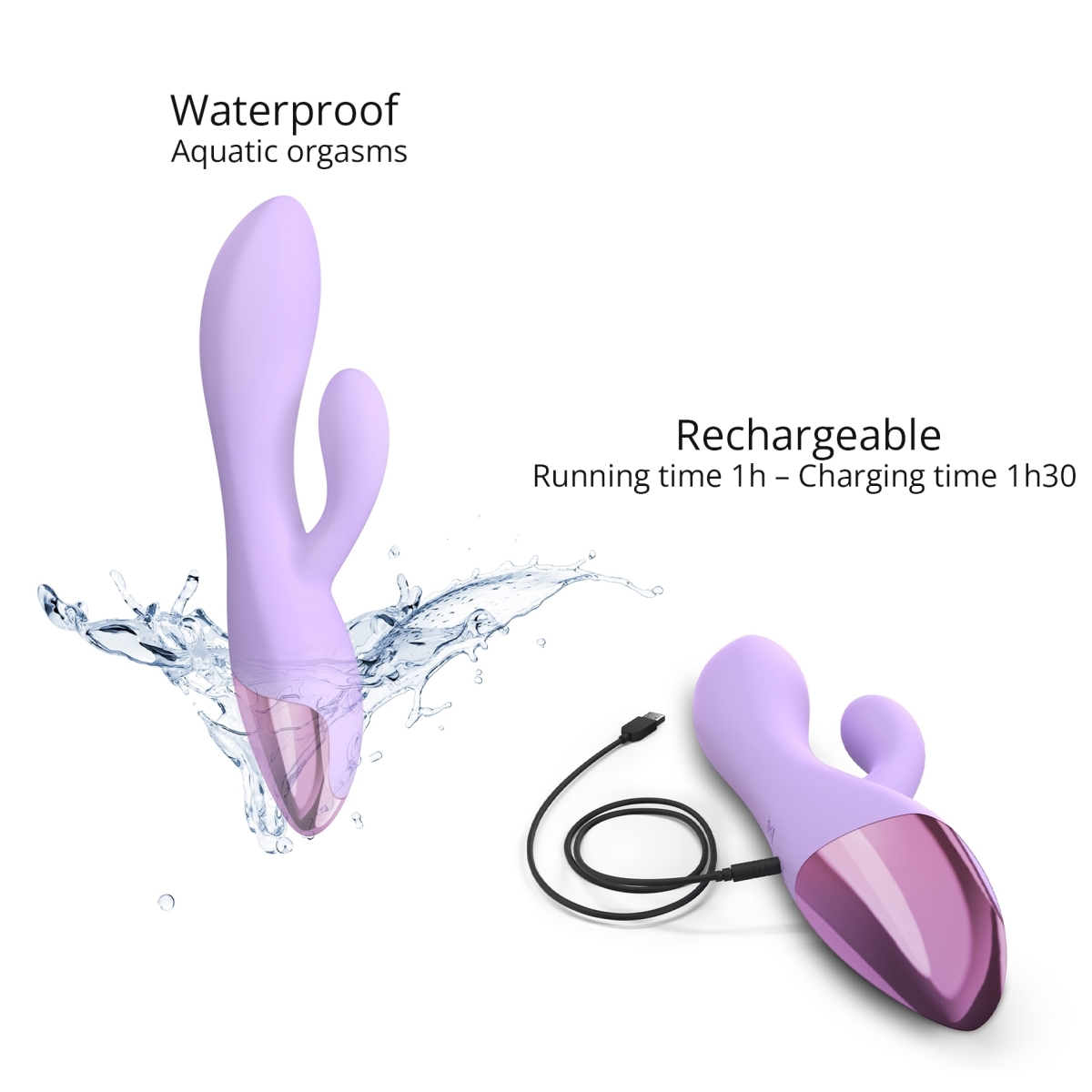 vibro rabbit funky bunny love to love mauve 2