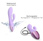 vibro rabbit funky bunny love to love mauve 2