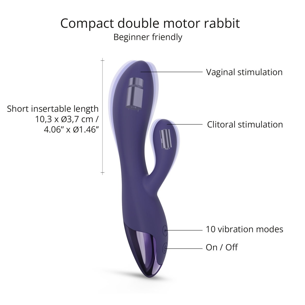 vibro rabbit funky bunny love to love violet 3