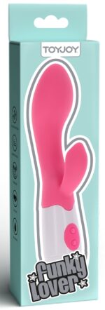 vibro rabbit funky lover 20cm rose 1