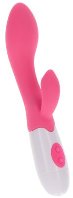 vibro rabbit funky lover 20cm rose scaled