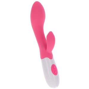 vibro rabbit funky lover 20cm rose scaled