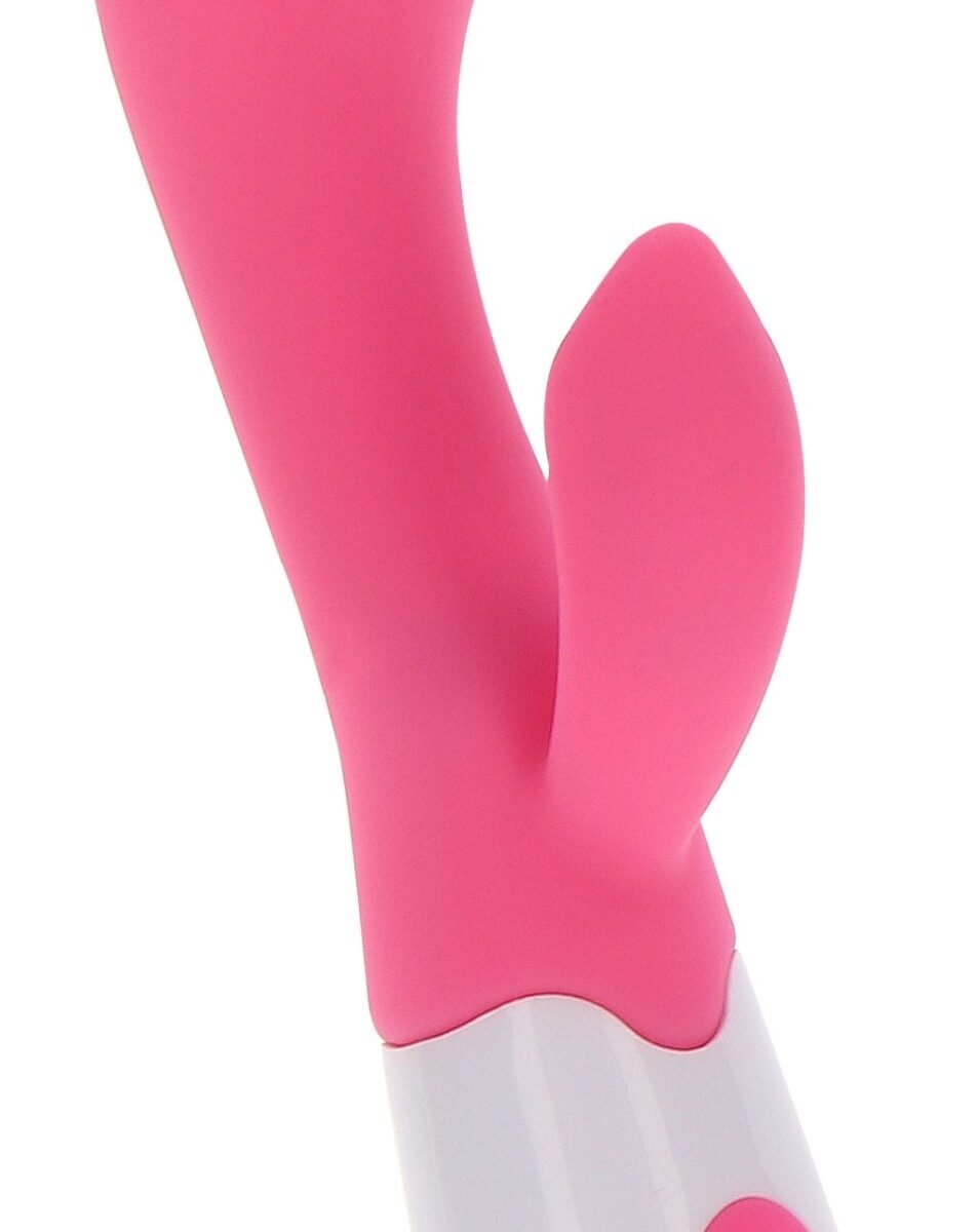 vibro rabbit funky lover 20cm rose scaled