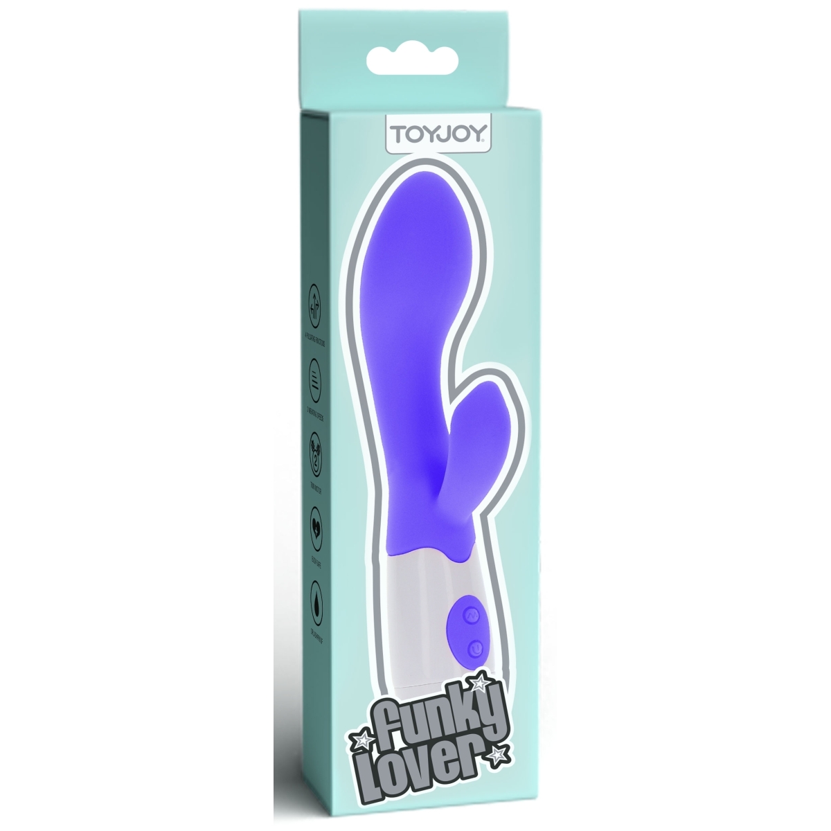 vibro rabbit funky lover 20cm violet 1