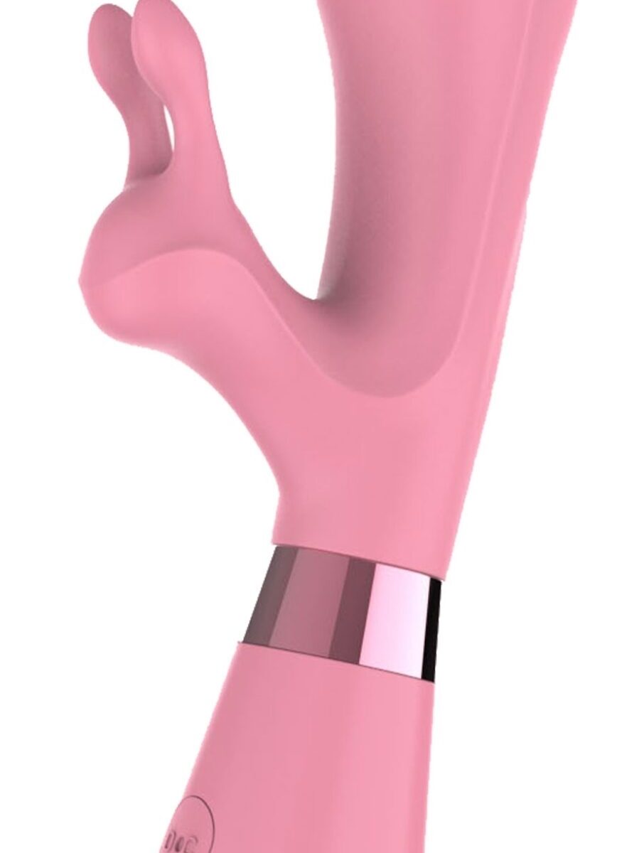 vibro rabbit funky playhouse 21cm rose scaled