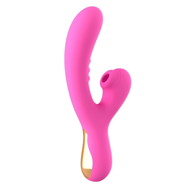 vibro rabbit g spot vibrator action 12 x 38cm rose 2