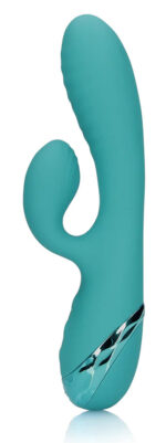 vibro rabbit gonflable flatblue 11 x 35cm