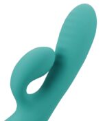vibro rabbit gonflable flatblue 11 x 35cm 4