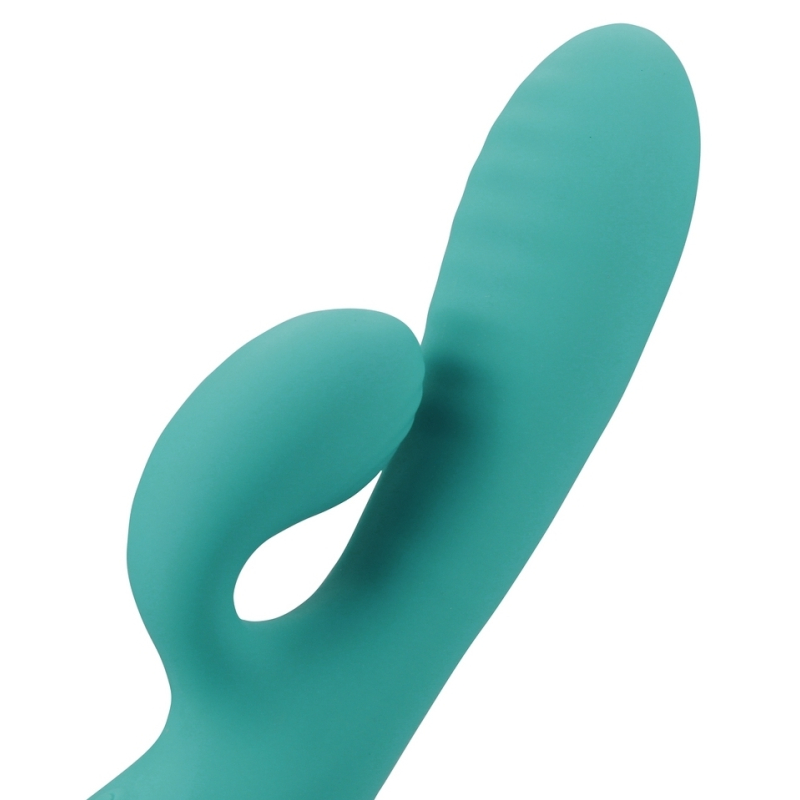 vibro rabbit gonflable flatblue 11 x 35cm 4