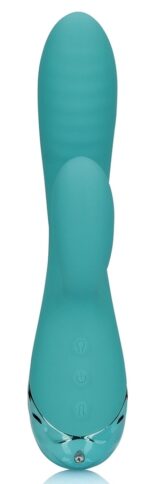 vibro rabbit gonflable flatblue 11 x 35cm 5