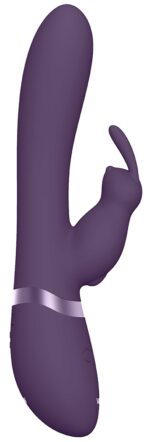vibro rabbit gonflable taka 22 x 6cm violet 4