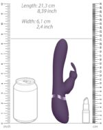 vibro rabbit gonflable taka 22 x 6cm violet 5