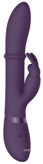 vibro rabbit halo 245 x 35cm violet