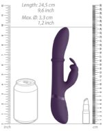 vibro rabbit halo 245 x 35cm violet 4